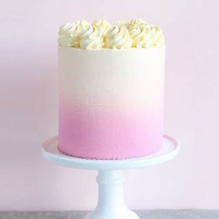 Deeply Dippy Macaroon Velvet Cake