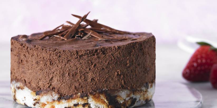 Deeply Decadent Chocaroon Mousse Cake